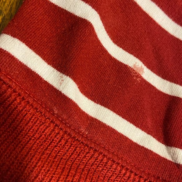 Boxy Coastal Striped Crewneck Sweatshirt - Picture 7 of 8
